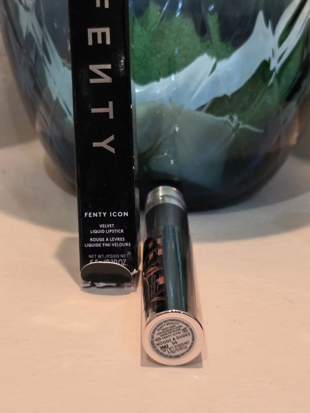 Fenty Beauty Fenty Icon Velvet Liquid Lipstick #N00DZ 06 Nudez 5.5g New